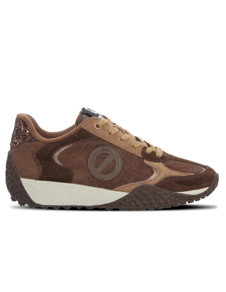 No Name Baskets Femme Kate Sneaker W Choco/Brown/Camel – VNKA-PL01-BR