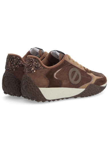 No Name Baskets Femme Kate Sneaker W Choco/Brown/Camel – VNKA-PL01-BR