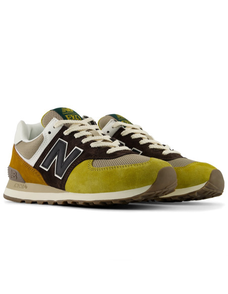 New Balance 574 Homme 574 Black coffee /Breakfast tea – U5747O9