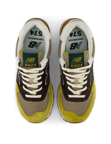 New Balance 574 Homme 574 Black coffee /Breakfast tea – U5747O9