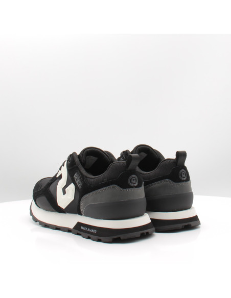 Serge Blanco Baskets Chamonix Homme Noir – Baskets de Ville CHA3100P-26020-999