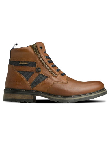 Redskins Eternel Homme Cognac/Marine – Bottines Cuir QT8412P