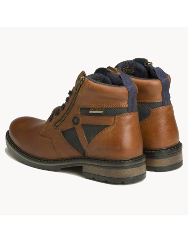 Redskins Eternel Homme Cognac/Marine – Bottines Cuir QT8412P