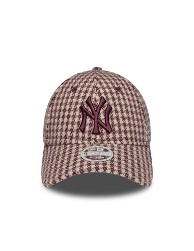 New Era Casquette Wmns Houndstooth 9forty mc neyyan fbg Dark red