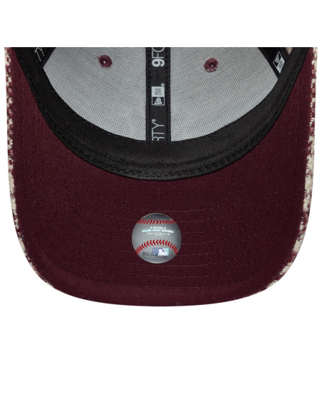 New Era Casquette Wmns Houndstooth 9forty mc neyyan fbg Dark red