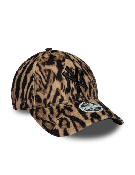 New Era Casquette Wmns ocelot print 9forty neyyan blkbrs Black