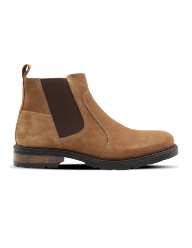 Redskins Elster 2 Homme Cuir Taupe – Boots Chelsea SS491A-1BA