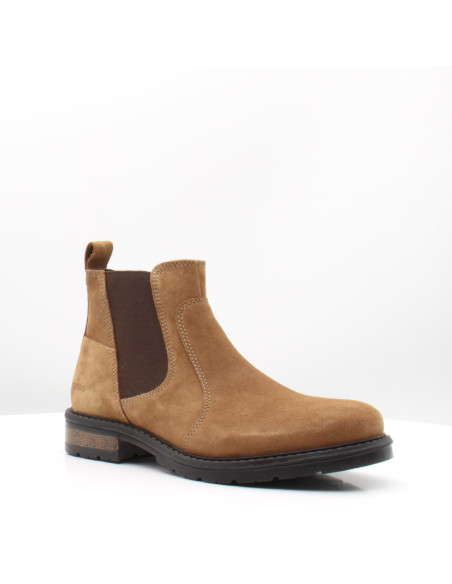 Redskins Elster 2 Homme Cuir Taupe – Boots Chelsea SS491A-1BA