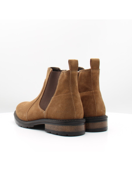 Redskins Elster 2 Homme Cuir Taupe – Boots Chelsea SS491A-1BA
