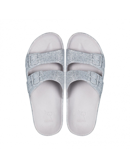 Cacatoes Claquettes Femme Trancoso Women Silver - 1038022W