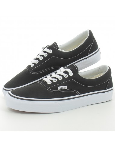 Vans Era Noir & Blanc – Baskets basses classiques en toile