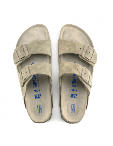 Sandale Femme - Birkenstock Arizona Faded Kaki - 1019088