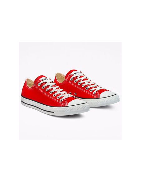 Converse sneakers basses mixte all star ox rouge