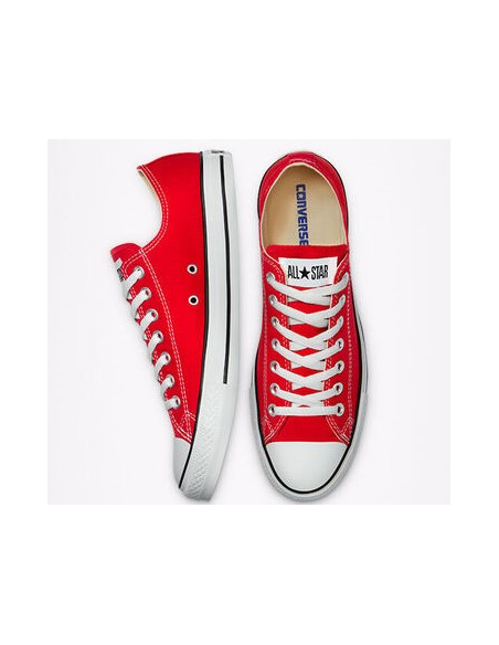 Converse sneakers basses mixte all star ox rouge